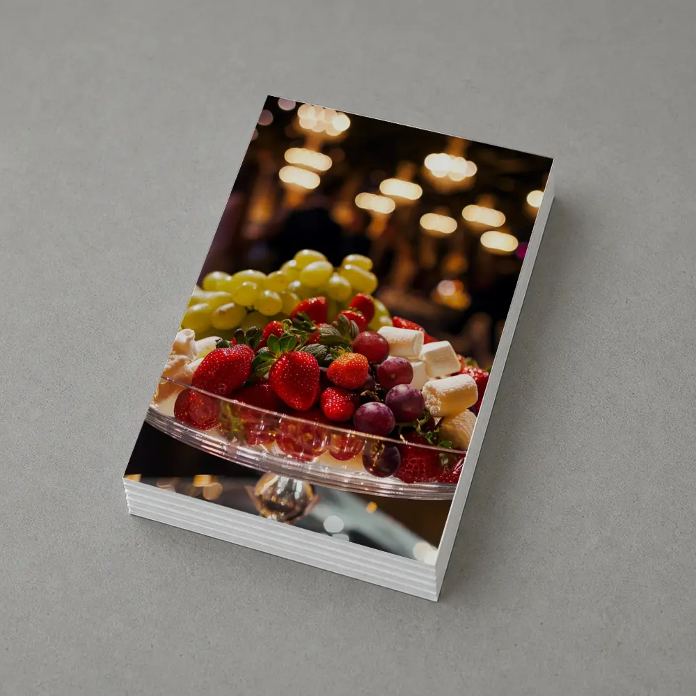 Fresh Fruit Bowl Elegant Evening Party – Postcards