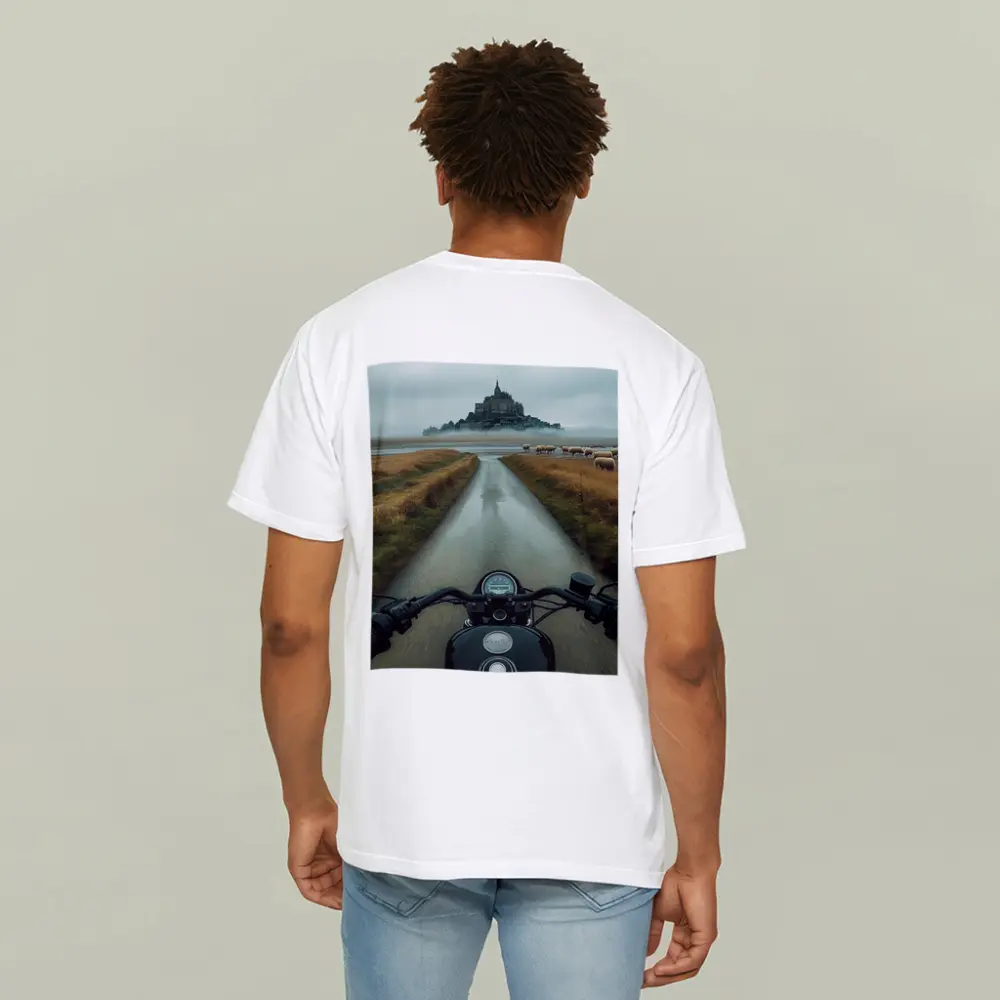 Harley Davidson Ride Mont Saint Michel France – T-Shirts