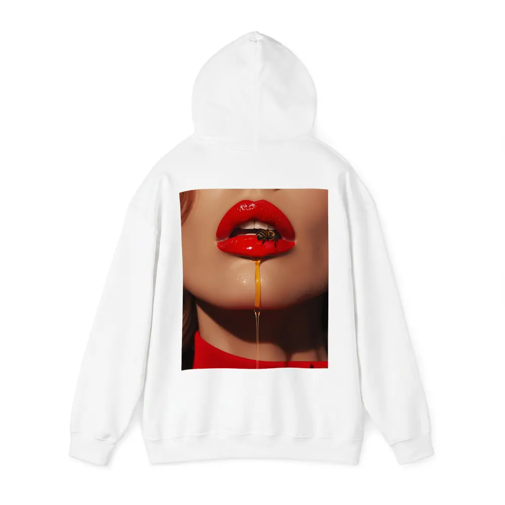 Red Lips Honey Drip Bee Fashion – Hoodies