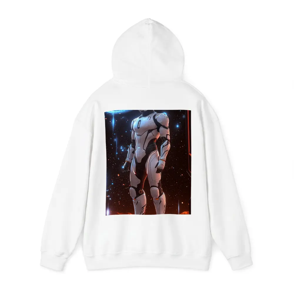 Futuristic Astronaut Suit Deep Space Stars – Hoodies