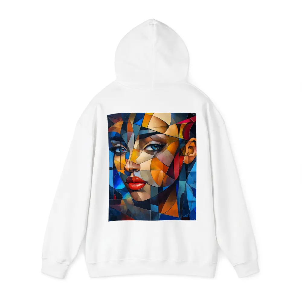 Cubist Women Portrait Abstract Geometric Art – Hoodies
