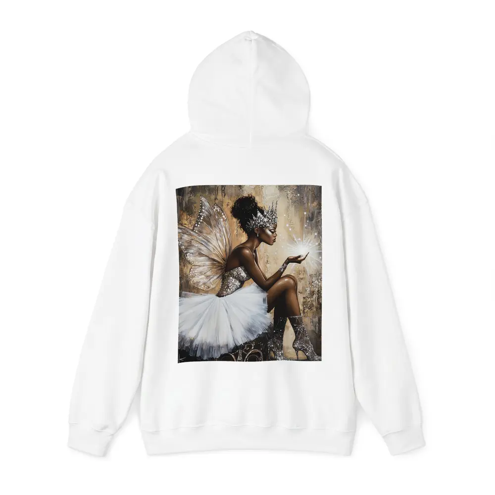 Black Fairy Queen Blowing Glitter Magic – Hoodies