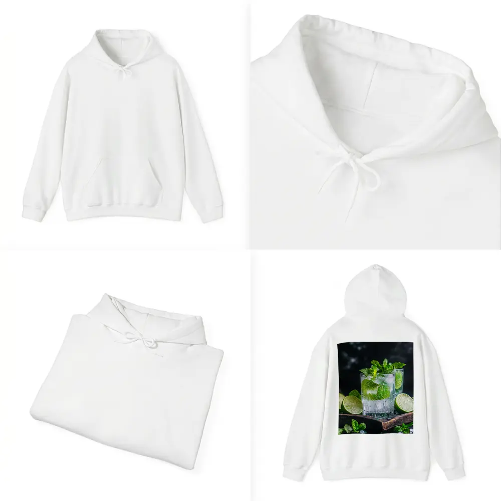 Mojito Cocktail With Lime And Mint – Hoodies