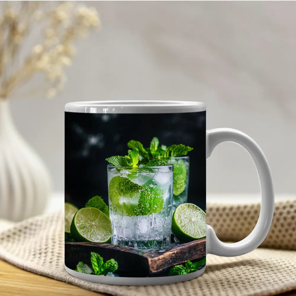 Mojito Cocktail With Lime And Mint – Mugs