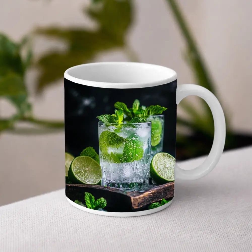 Mojito Cocktail With Lime And Mint – Mugs
