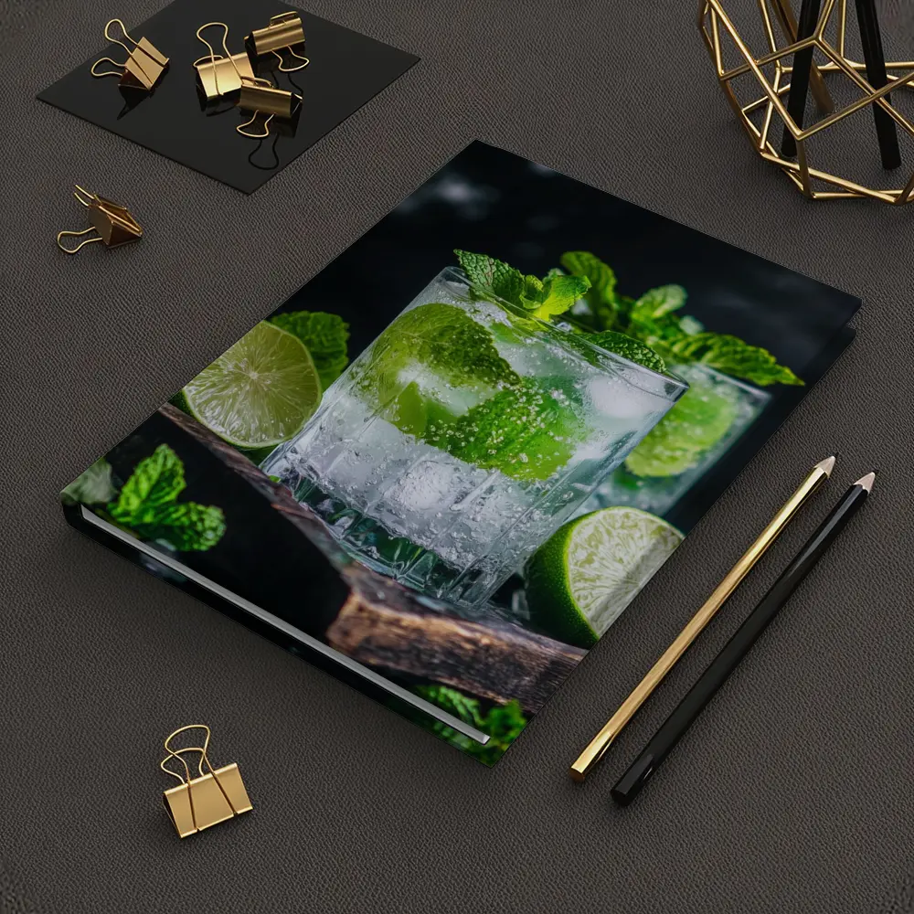 Mojito Cocktail With Lime And Mint – Notebooks