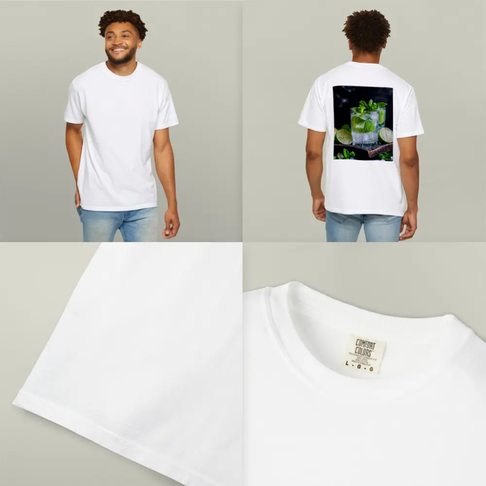 Mojito Cocktail With Lime And Mint – T-Shirts