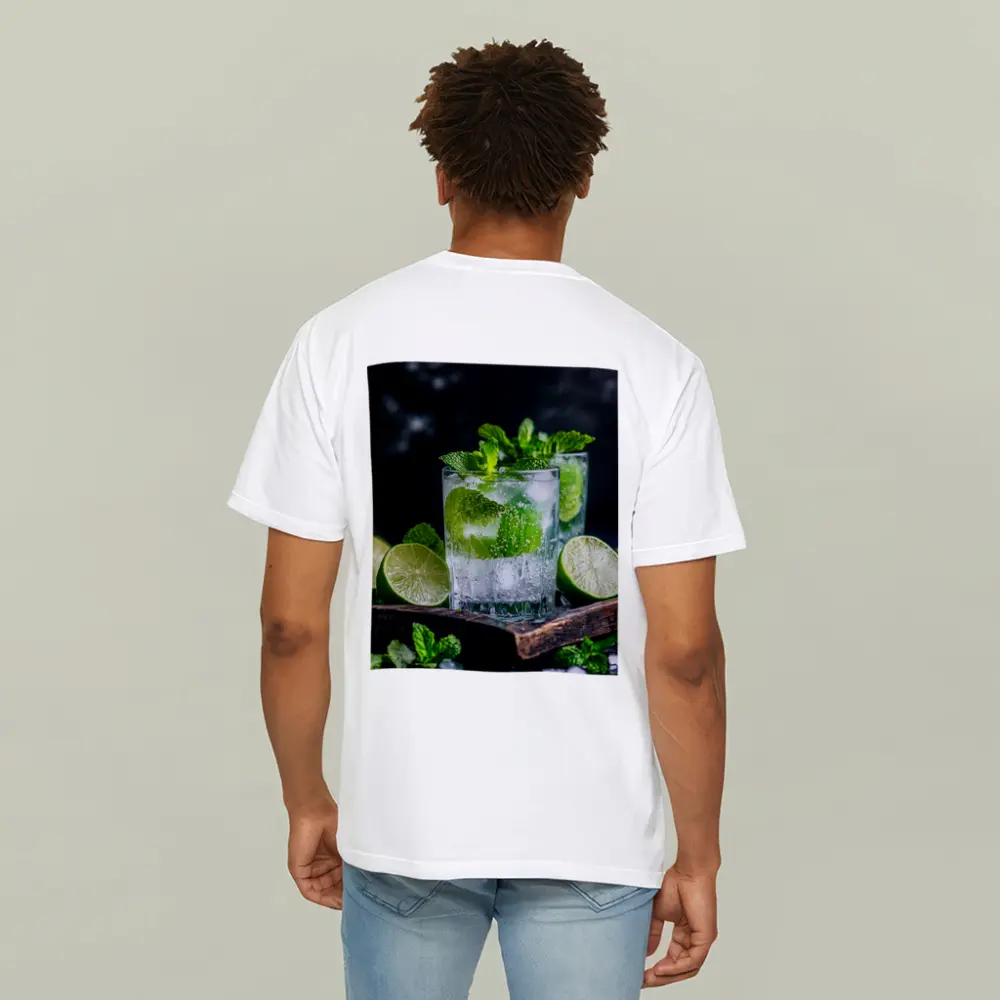 Mojito Cocktail With Lime And Mint – T-Shirts