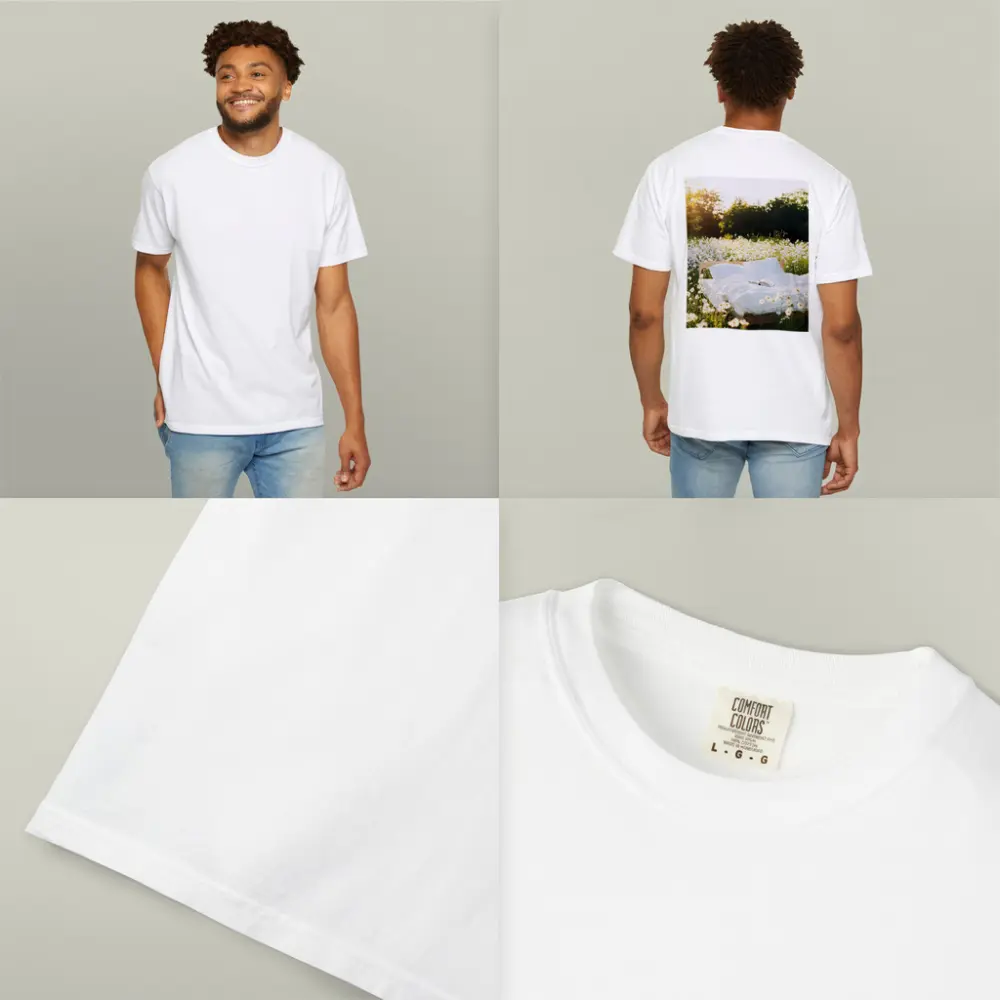 Cozy Bed In Sunny Daisy Field – T-Shirts