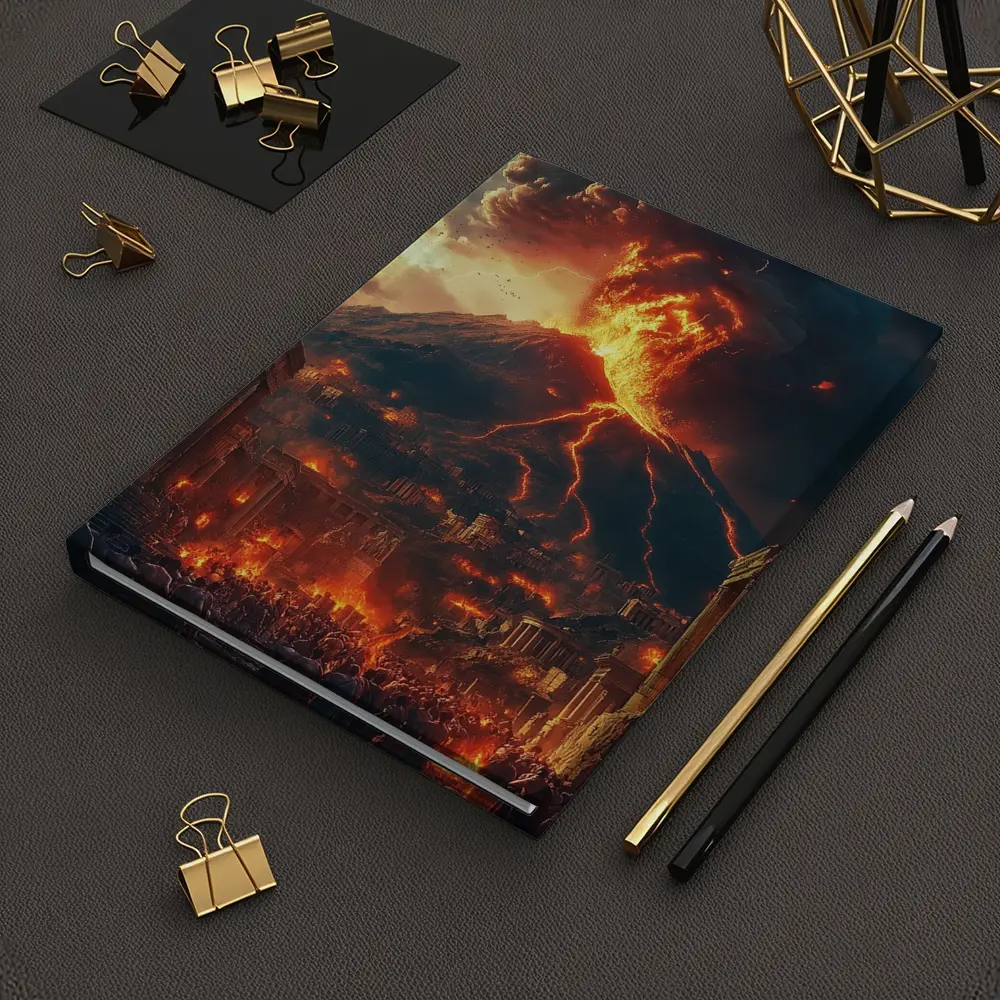 Pompeii Volcano Eruption Ancient City Destruction – Notebooks