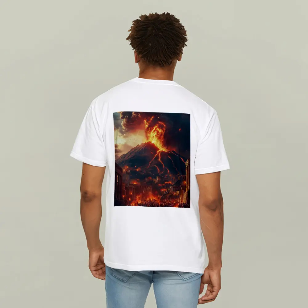 Pompeii Volcano Eruption Ancient City Destruction – T-Shirts