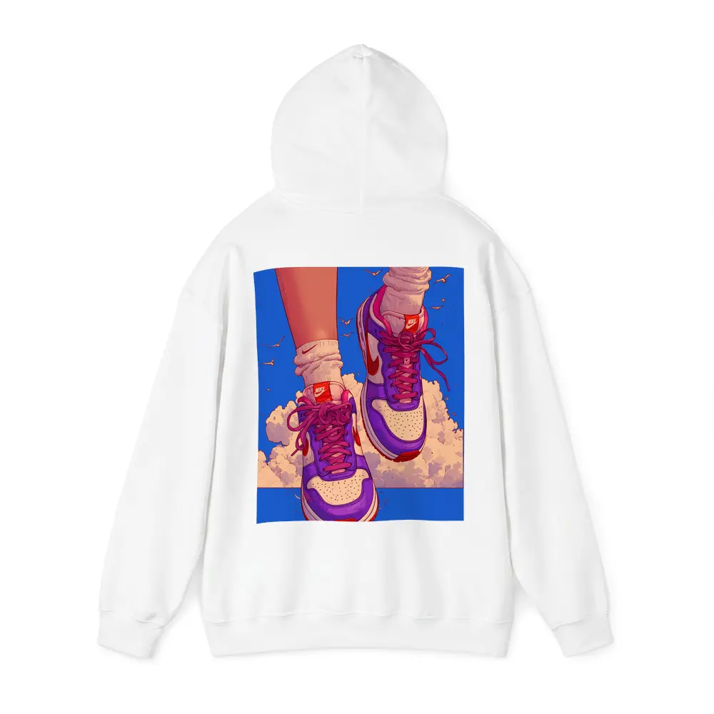 Nike Sneakers Anime Art Blue Sky – Hoodies