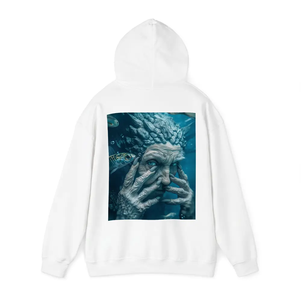 Ancient Stone Elder Underwater Surreal Fantasy – Hoodies