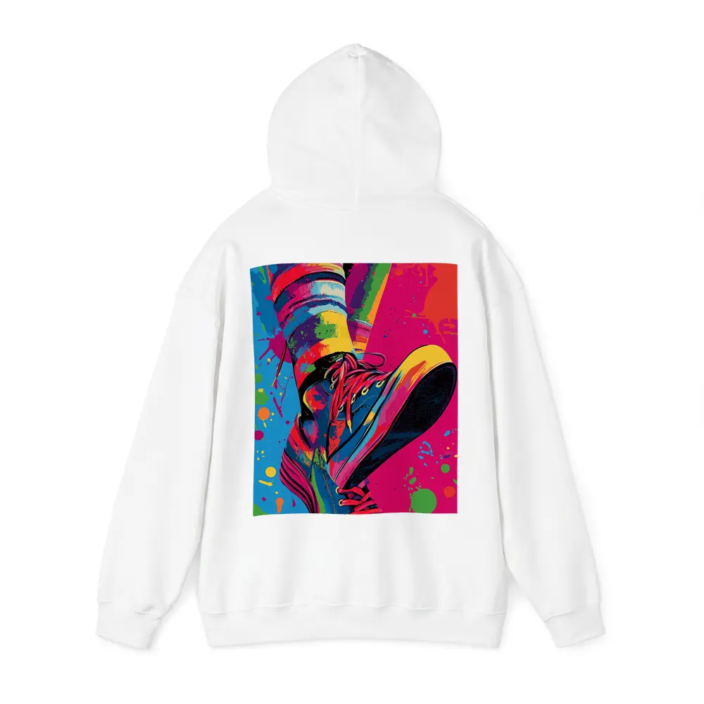 Colorful Sneakers Pop Art Paint Splatter – Hoodies