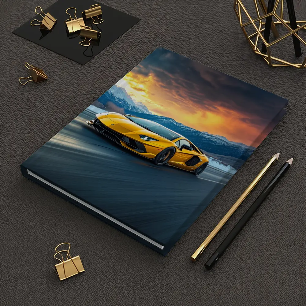 Lamborghini Aventador Yellow Mountain Road Drive – Notebooks