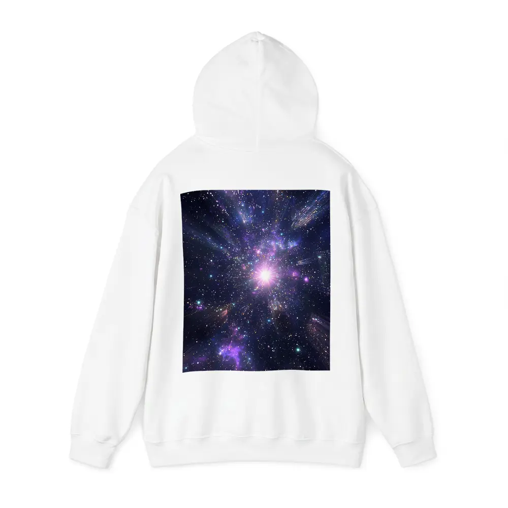 Purple Galaxy Cosmic Star Burst Space – Hoodies