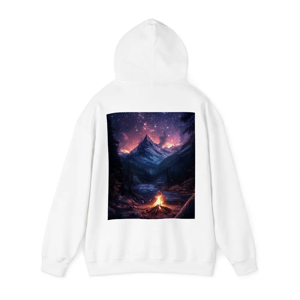 Campfire Mountain Night Starry Sky Forest – Hoodies