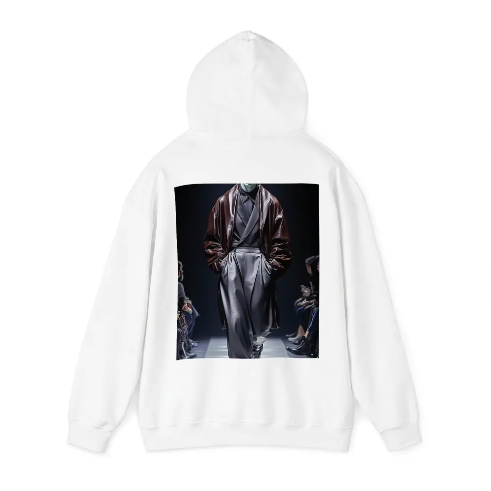 Avant Garde Fashion Model Dark Runway Show – Hoodies