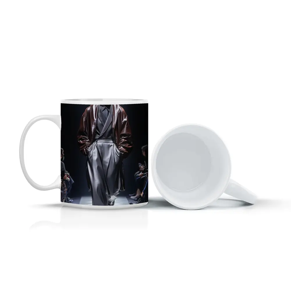 Avant Garde Fashion Model Dark Runway Show – Mugs