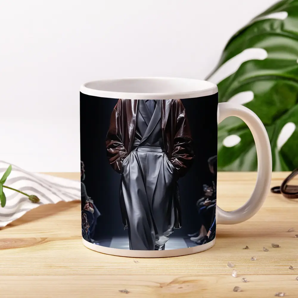 Avant Garde Fashion Model Dark Runway Show – Mugs