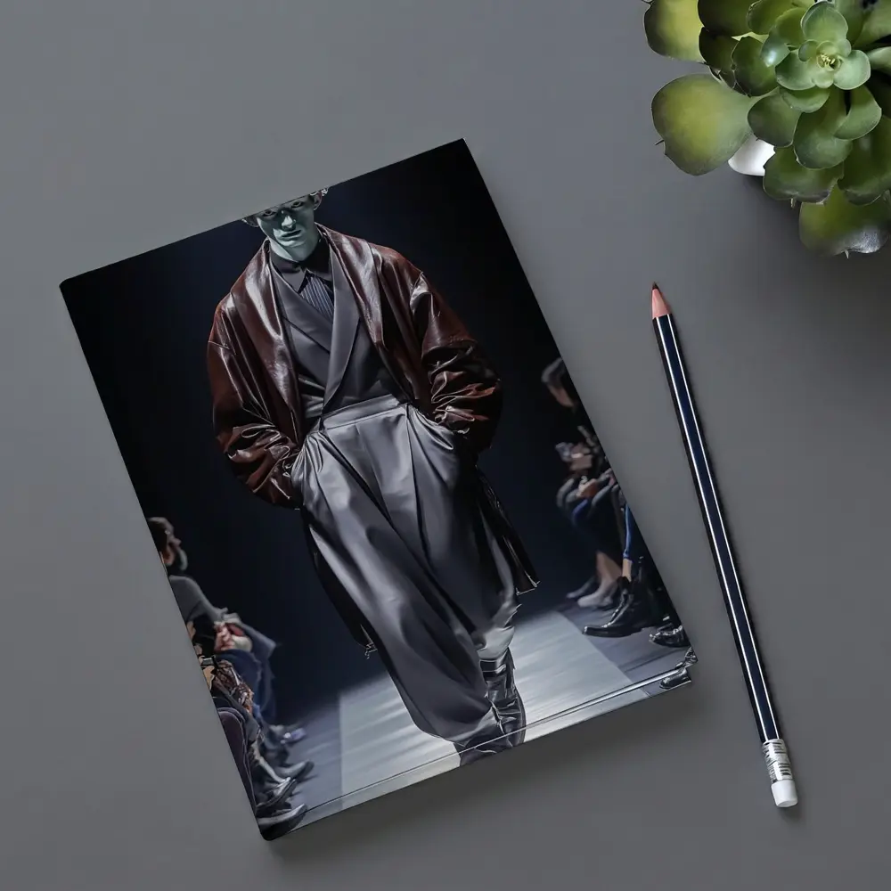Avant Garde Fashion Model Dark Runway Show – Notebooks