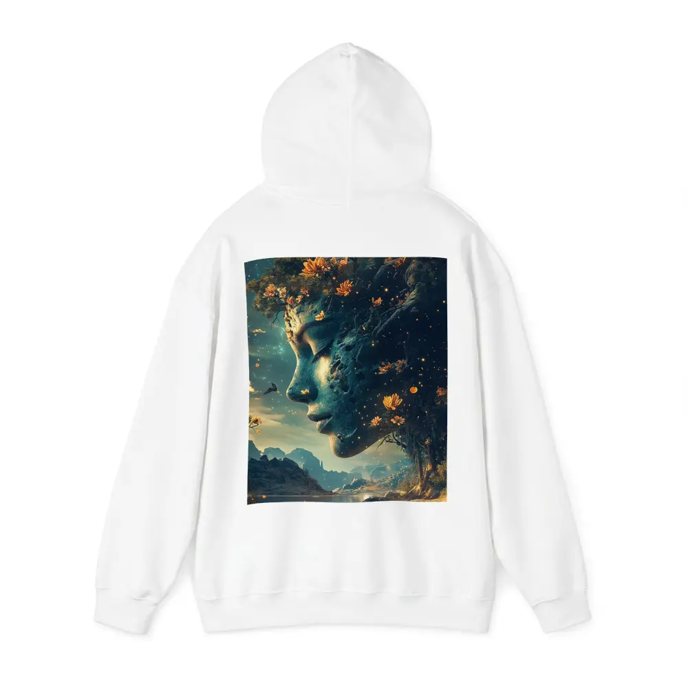 Surreal Woman Face Nature Fantasy Art – Hoodies