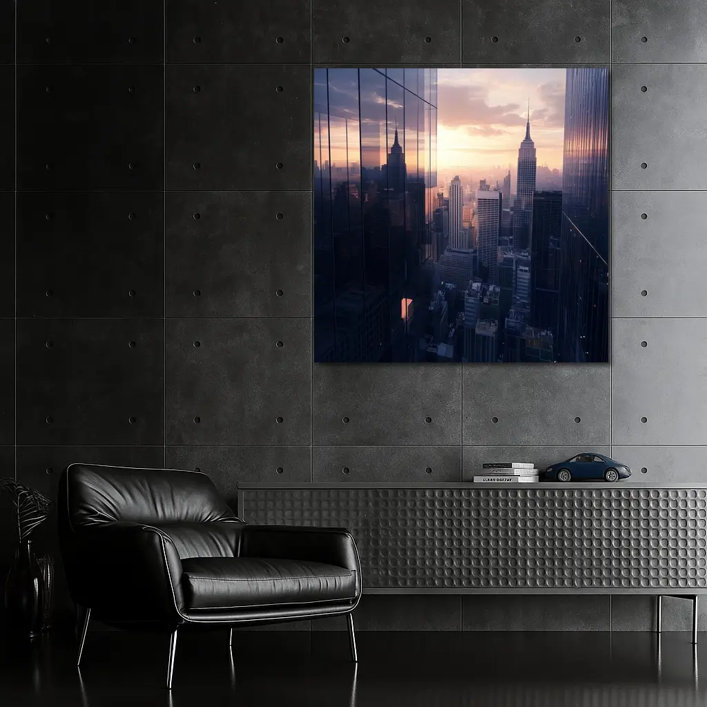 New York City Skyline at Dusk – Wall Art