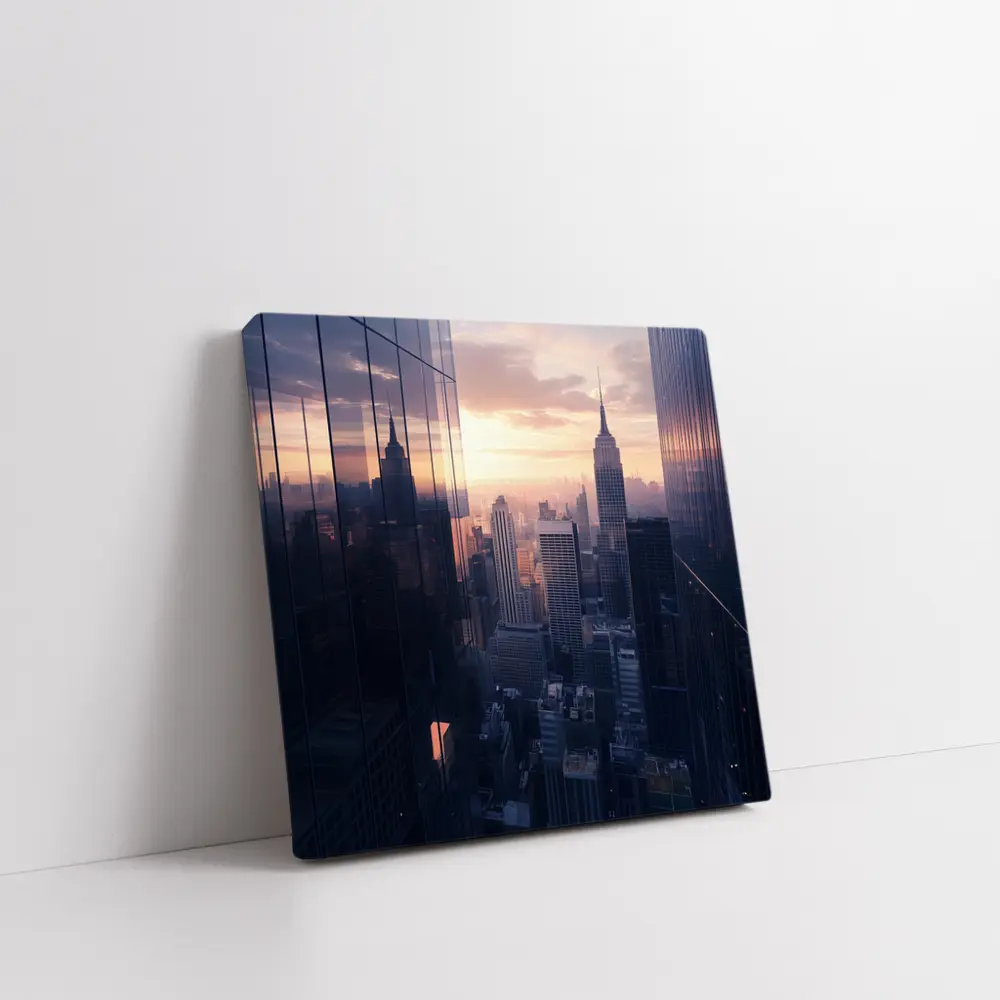 New York City Skyline at Dusk – Wall Art
