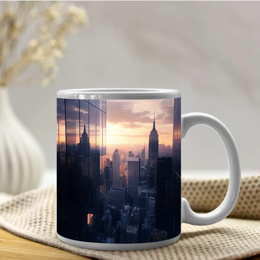 New York City Skyline at Dusk – Mugs