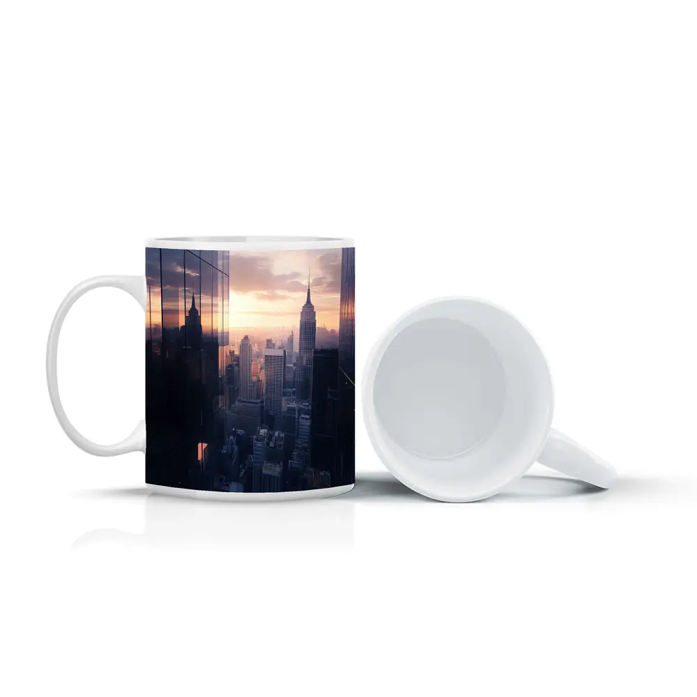 New York City Skyline at Dusk – Mugs