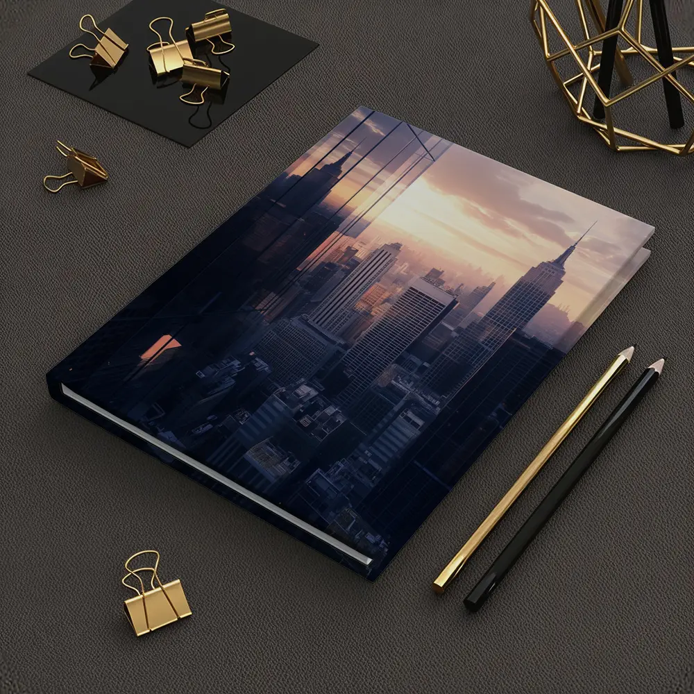 New York City Skyline at Dusk – Notebooks