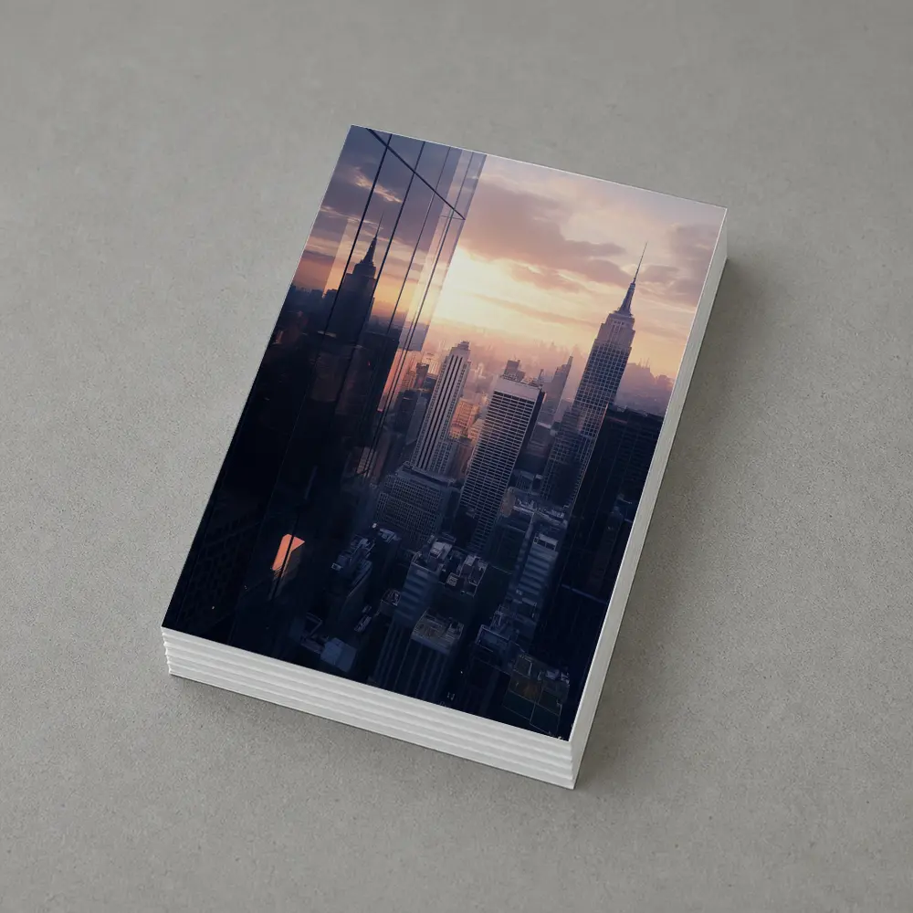 New York City Skyline at Dusk – Postcards