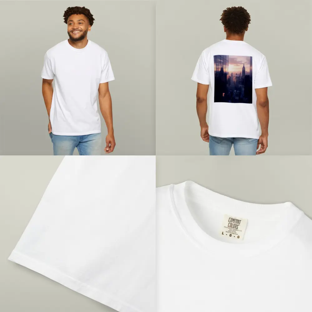 New York City Skyline at Dusk – T-Shirts