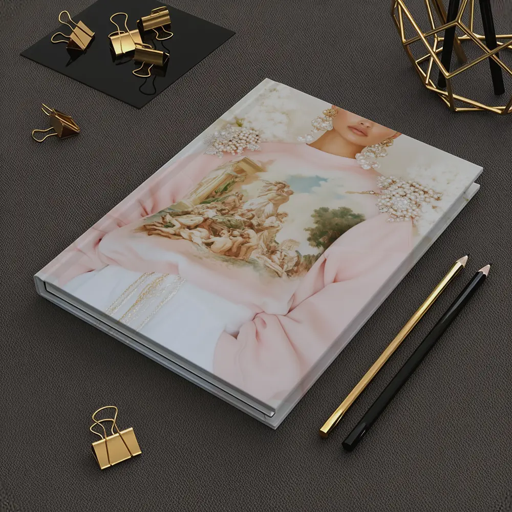 Pink Baroque Angels Classical Art Sweatshirt – Notebooks