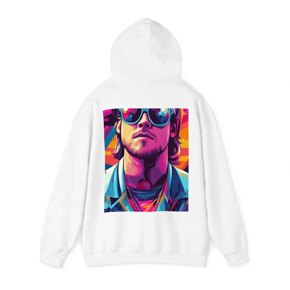Cool Guy Sunglasses Retro Pop Art Style – Hoodies
