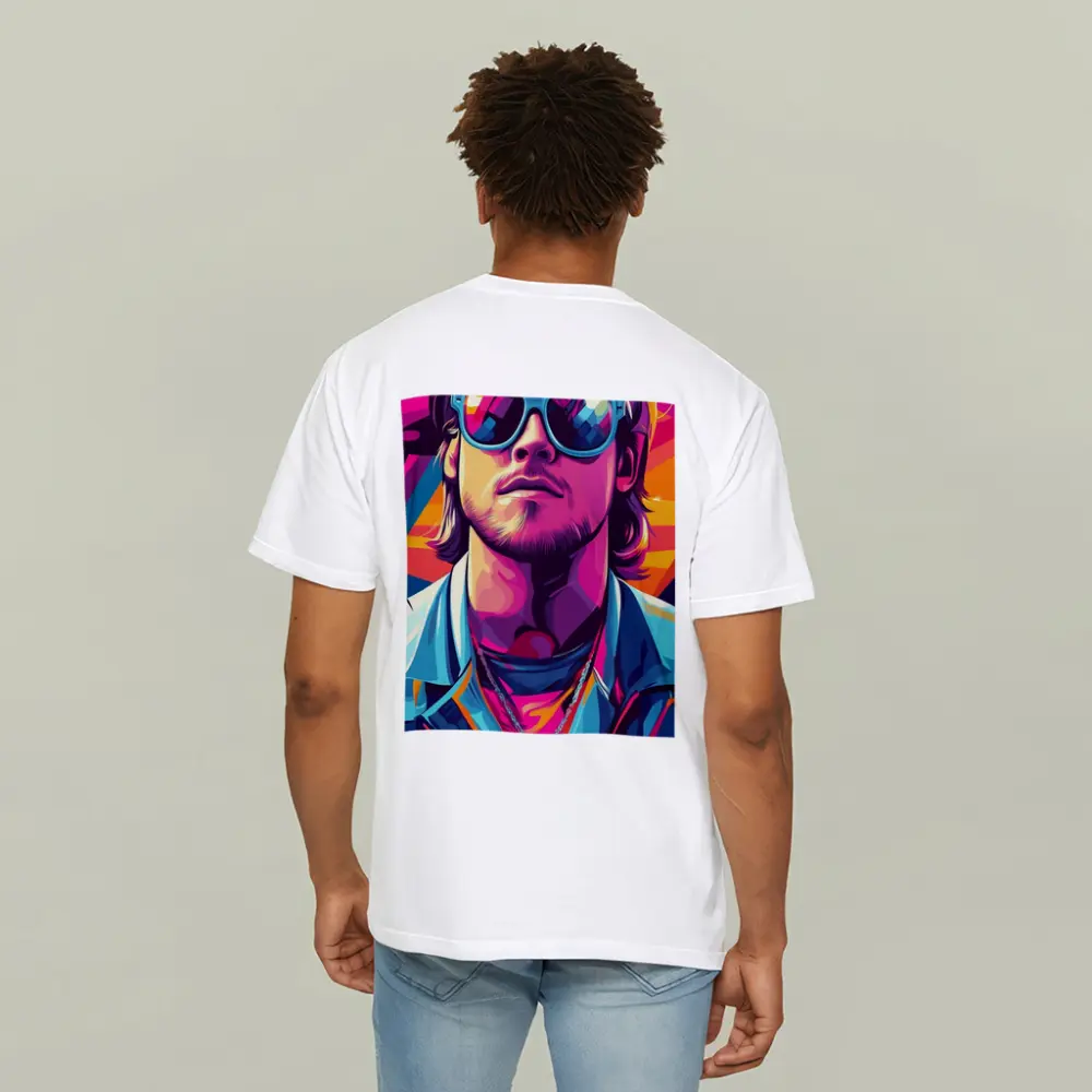 Cool Guy Sunglasses Retro Pop Art Style – T-Shirts