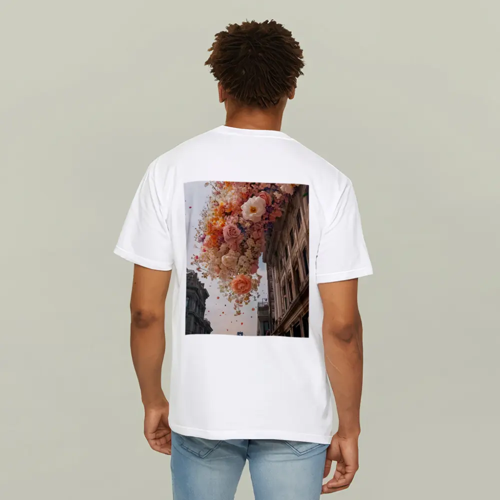 Floating Roses Over San Francisco Bay Bridge – T-Shirts