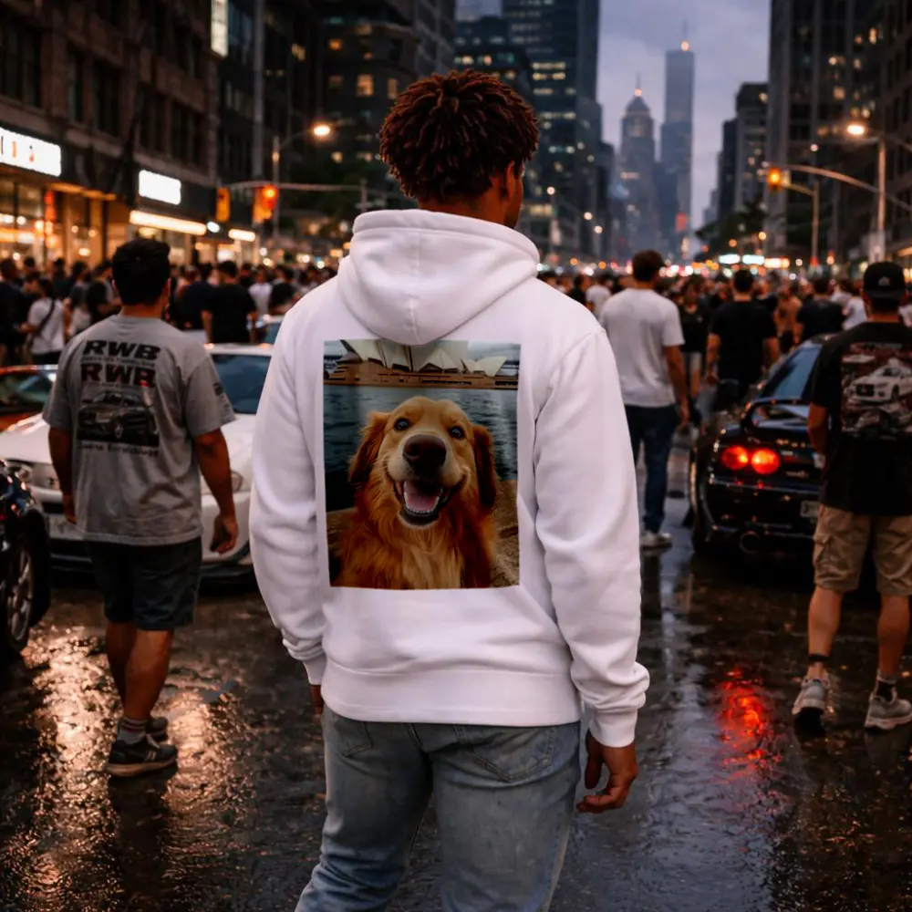 Golden Retriever Dog Sydney Opera House – Hoodies