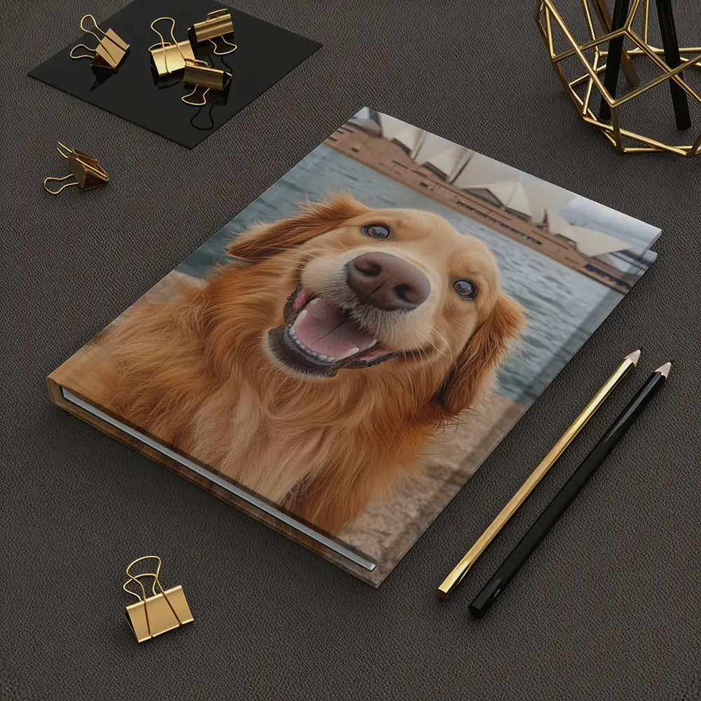 Golden Retriever Dog Sydney Opera House – Notebooks