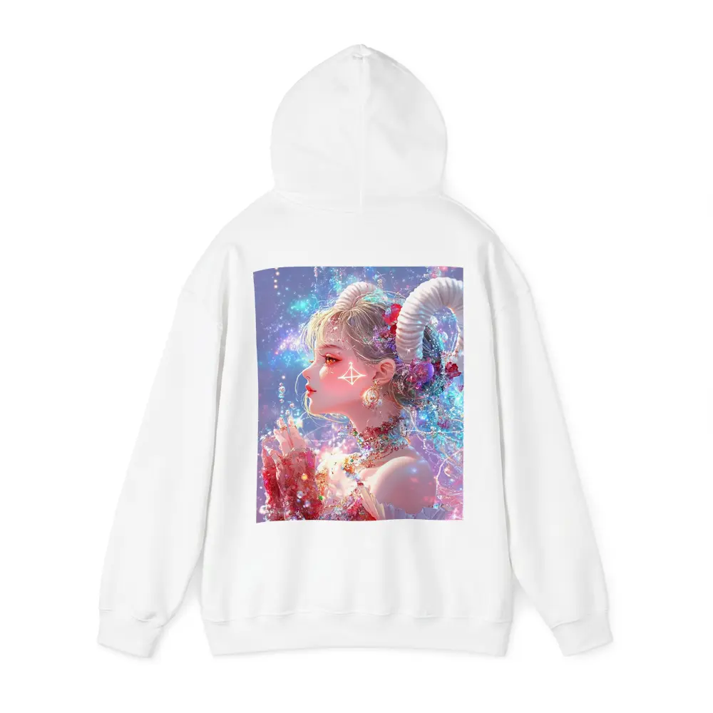 Anime Aries Girl Celestial Fantasy Art – Hoodies