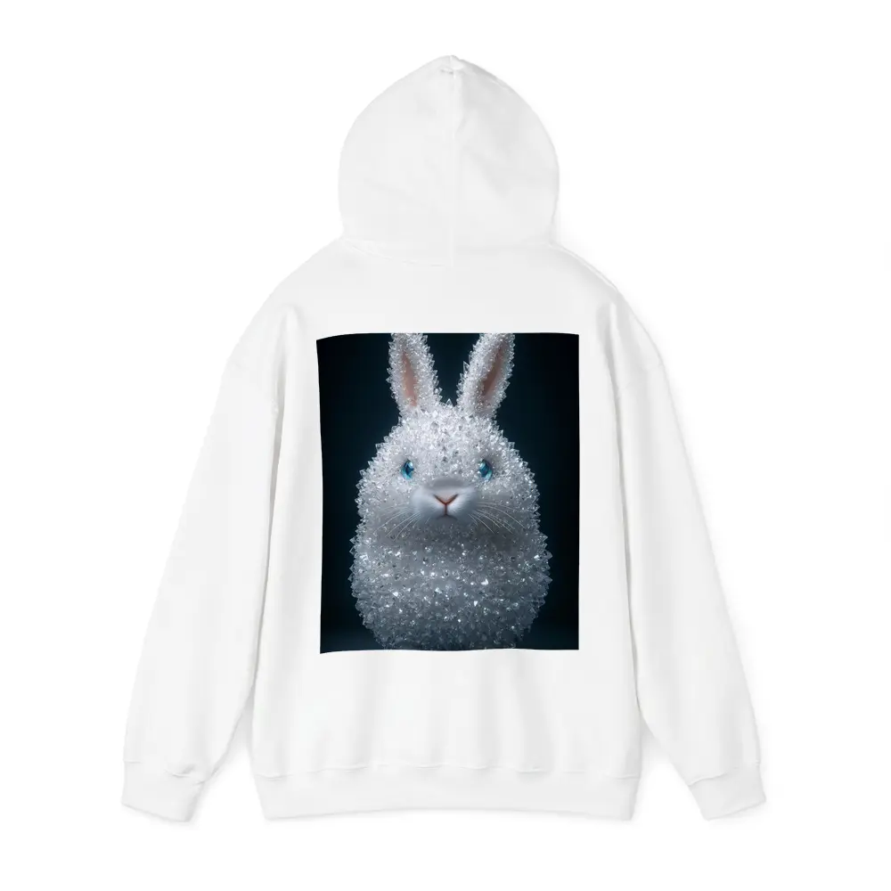 Crystal Diamond Bunny Rabbit Dark Background – Hoodies