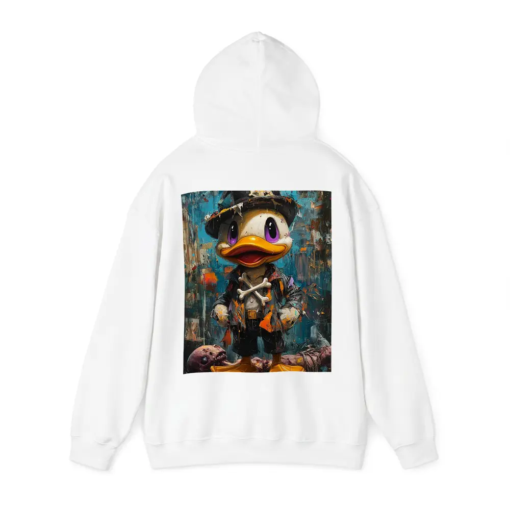Dark Duck Graffiti Oil Painting Urban Art – Hoodies