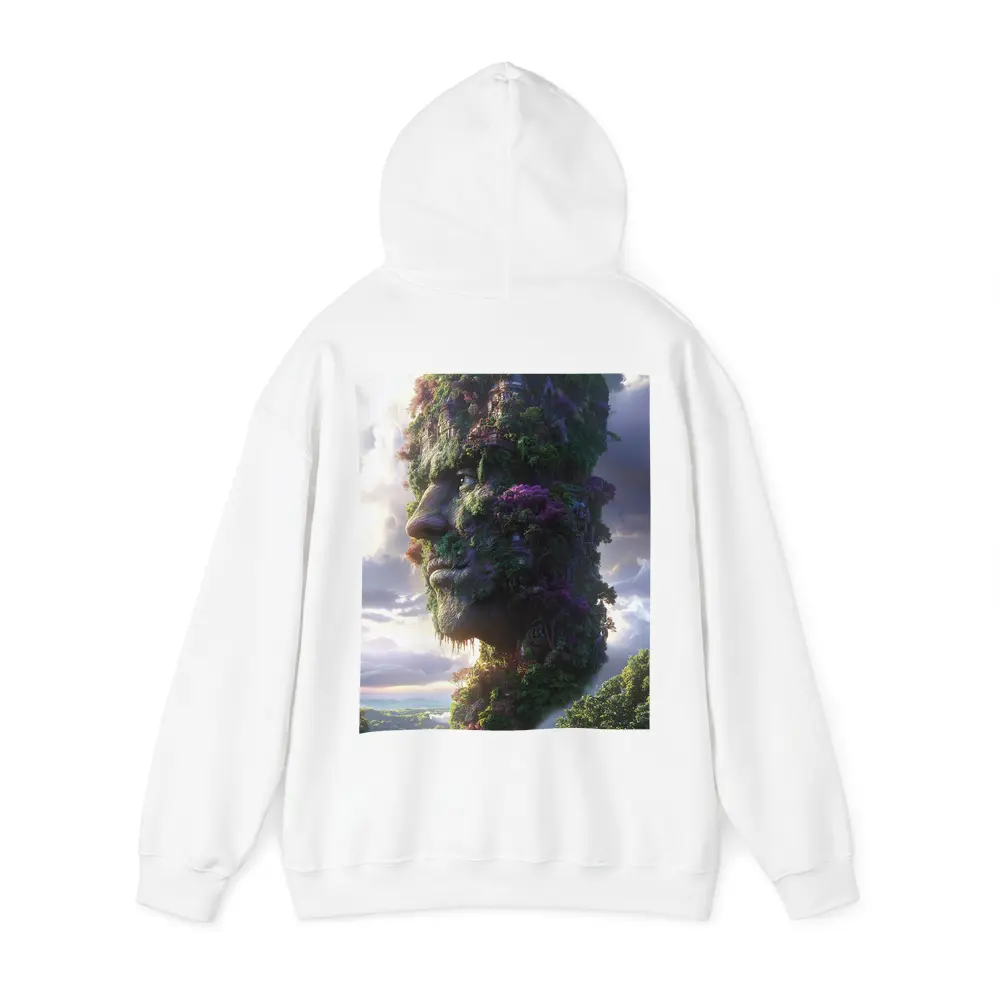 Giant Forest Face Surreal Sky Fantasy – Hoodies