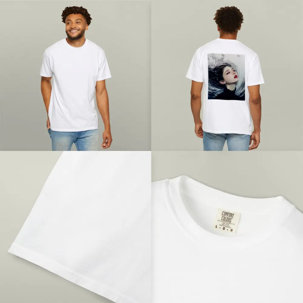 Woman Underwater Dark Fantasy Digital Art – T-Shirts