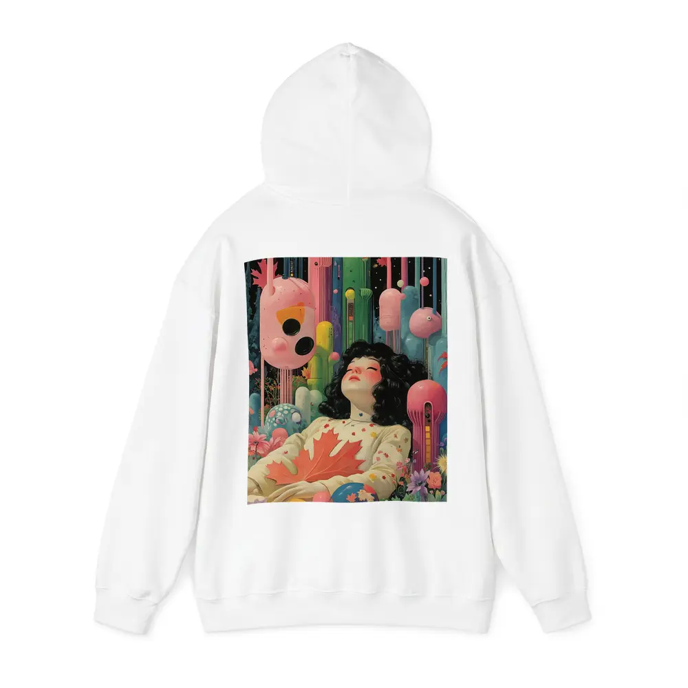 Dreaming Girl Surreal Colorful Fantasy World – Hoodies
