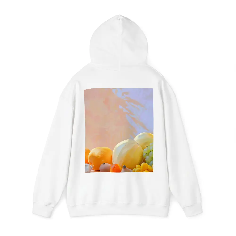 Fresh Fruits Still Life Warm Pastel Background – Hoodies