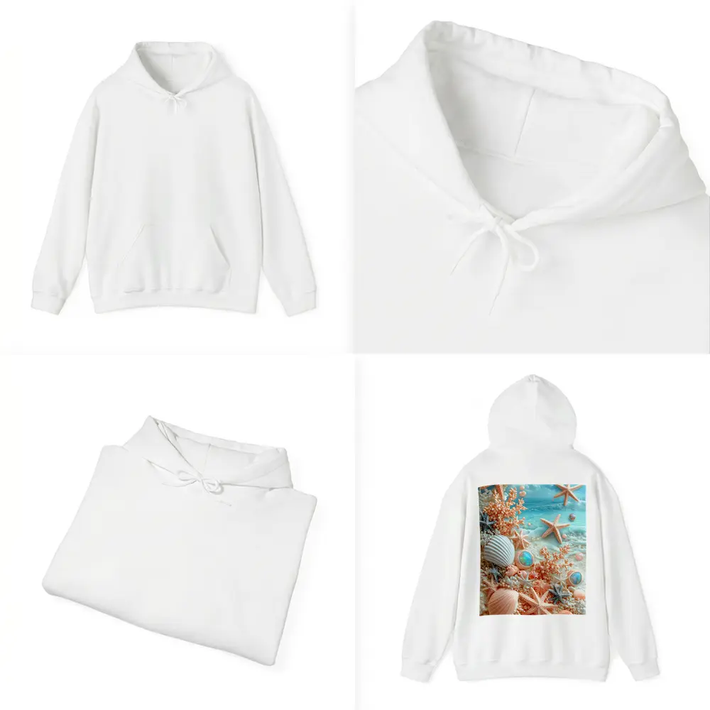 Starfish Shells Coral Pearl Tropical Beach – Hoodies