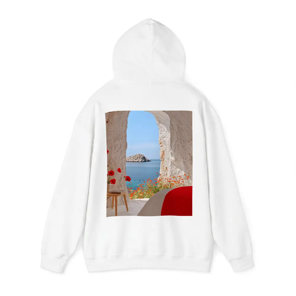 Cave Room Poppies Mediterranean Sea View – Hoodies