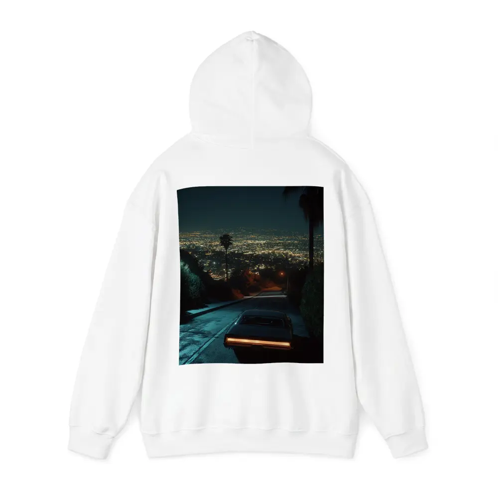 Classic Muscle Car Los Angeles Night City – Hoodies