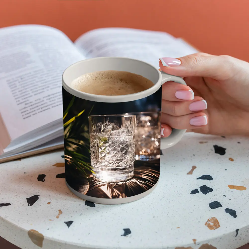 Crystal Whiskey Glass Ice Tropical Night – Mugs